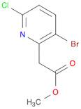 methyl 2-(3-bromo-6-chloro-2-pyridyl)acetate