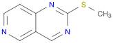 2-methylsulfanylpyrido[4,3-d]pyrimidine