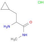 2-amino-3-cyclopropyl-N-methylpropanamide hydrochloride