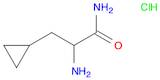 2-amino-3-cyclopropylpropanamide hydrochloride