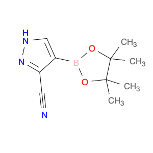 4-(Tetramethyl-1,3,2-dioxaborolan-2-yl)-1H-pyrazole-3-carbonitrile