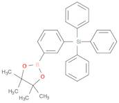 4,4,5,5-四甲基-2-[3-(三苯基甲硅烷基)苯基]-1,3,2-二氧杂硼烷