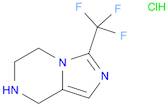 3-(trifluoromethyl)-5,6,7,8-tetrahydroimidazo[1,5-a]pyrazine;hydrochloride