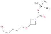 tert-Butyl 3-(5-bromopentyloxy)azetidine-1-carboxylate