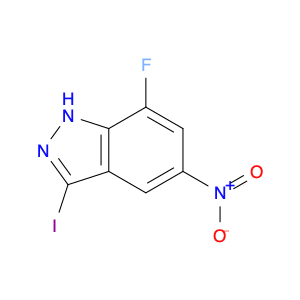 7-Fluoro-3-iodo-5-nitroindazole