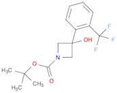 tert-butyl 3-hydroxy-3-[2-(trifluoromethyl)phenyl]azetidine-1-carboxylate