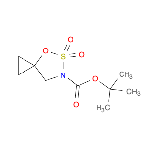 tert-butyl 5,5-dioxo-4-oxa-5λ⁶-thia-6-azaspiro[2.4]heptane-6-carboxylate