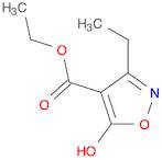 4-Isoxazolecarboxylic acid, 3-ethyl-5-hydroxy-, ethyl ester