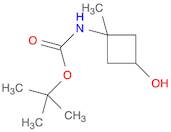 tert-butyl N-(3-hydroxy-1-methylcyclobutyl)carbamate