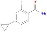 4-cyclopropyl-2-fluorobenzamide