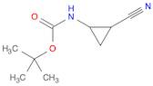 tert-butyl N-(2-cyanocyclopropyl)carbamate