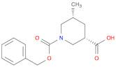 (3S,5R)-1-benzyloxycarbonyl-5-methyl-piperidine-3-carboxylic acid