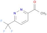 1-[6-(trifluoromethyl)pyridazin-3-yl]ethanone