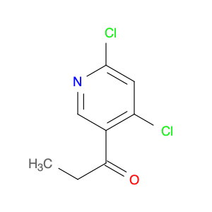 1-(4,6-dichloro-3-pyridyl)propan-1-one