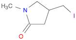 4-(iodomethyl)-1-methyl-pyrrolidin-2-one