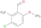 Benzaldehyde, 3-chloro-6-methoxy-2-methyl-