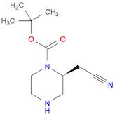 tert-butyl (2S)-2-(cyanomethyl)piperazine-1-carboxylate