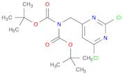 tert-butyl N-tert-butoxycarbonyl-N-[(2,6-dichloropyrimidin-4-yl)methyl]carbamate