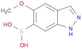 (5-methoxy-1H-indazol-6-yl)boronic acid