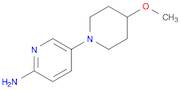 2-Pyridinamine, 5-(4-methoxy-1-piperidinyl)-