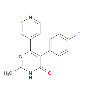 5-(4-fluorophenyl)-2-methyl-4-(4-pyridyl)-1H-pyrimidin-6-one