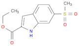 ethyl 6-methylsulfonyl-1H-indole-2-carboxylate