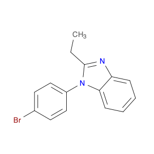 1-(4-溴苯基)-2-乙基-1H-苯并咪唑