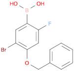 4-(Benzyloxy)-5-bromo-2-fluorophenylboronic acid