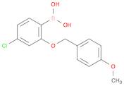 4-Chloro-2-(4-methoxybenzyloxy)phenylboronic acid