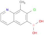 (7-Chloro-8-methylquinolin-6-yl)boronic acid