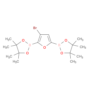 3-Bromofuran-2-5-diboronic acid pinacol ester