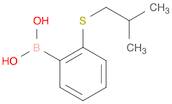 2-(Isobutylsulfanyl)phenylboronic acid