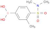 [4-(Dimethylsulfamoyl)-3-methylphenyl]boronic acid