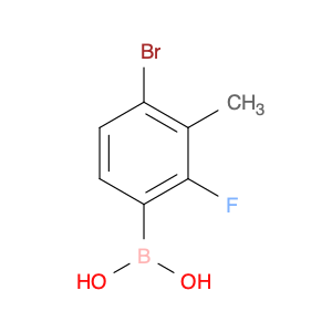 4-Bromo-2-fluoro-3-methylphenylboronic acid