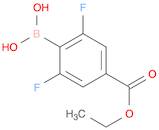 4-(Ethoxycarbonyl)-2,6-difluorophenylboronic acid