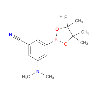 3-Cyano-5-(dimethylamino)phenylboronic acid pinacol ester