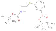 3-[(N-BOC-Azetidin-3-yl)sulfanyl]phenylboronic acid, pinacol ester