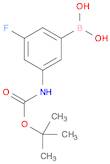 3-((tert-Butoxycarbonyl)amino)-5-fluorophenylboronic acid