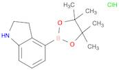 4-(Tetramethyl-1,3,2-dioxaborolan-2-yl)-2,3-dihydro-1H-indole hydrochloride