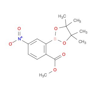 Methyl 4-nitro-2-(4,4,5,5-tetramethyl-1,3,2-dioxaborolan-2-yl)benzoate
