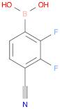 4-Cyano-2,3-difluorophenylboronic acid