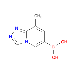 {8-Methyl-[1,2,4]triazolo[4,3-a]pyridin-6-yl}boronic acid