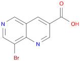 8-bromo-1,6-naphthyridine-3-carboxylic acid