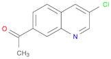 1-(3-chloroquinolin-7-yl)ethanone