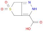 4,6-dihydro-2H-thieno[3,4-c]pyrazole-3-carboxylic acid 5,5-dioxide