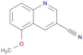 5-methoxyquinoline-3-carbonitrile