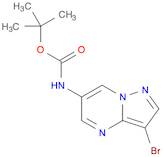 tert-butyl 3-bromopyrazolo[1,5-a]pyrimidin-6-ylcarbamate