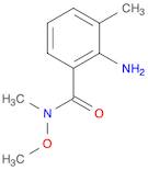 2-amino-N-methoxy-N,3-dimethylbenzamide