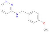 N-[(4-METHOXYPHENYL)METHYL]PYRIDAZIN-3-AMINE