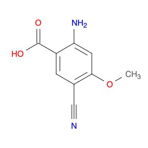 2-amino-5-cyano-4-methoxybenzoic acid